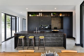 Contemporary black-on-black